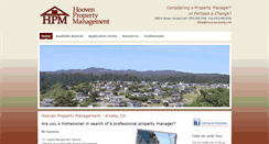 Desktop Screenshot of hoovenproperty.com